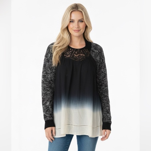 Umgee size small boho ombré tunic top - Picture 1 of 6